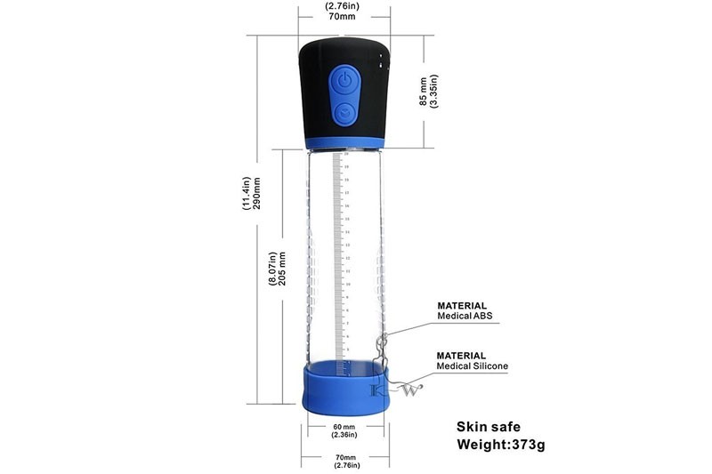 Máy tập dương vật to dài tự động pin sạc cao cấp Men Powerup -  9195