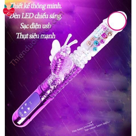 Dương Vật Giả Đa Năng Rung Thụt Kích Điểm G Cực Mạnh