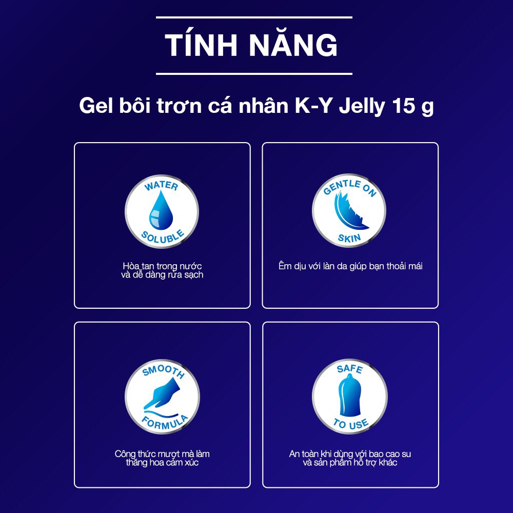 Gel bôi trơn K.Y - Cao Cấp Chính Hãng