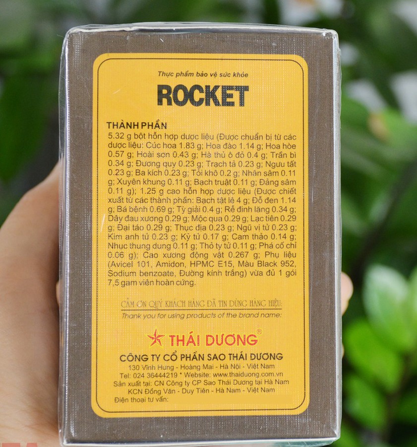 Rocket Cho Nam Giới Hộp 10 Gói