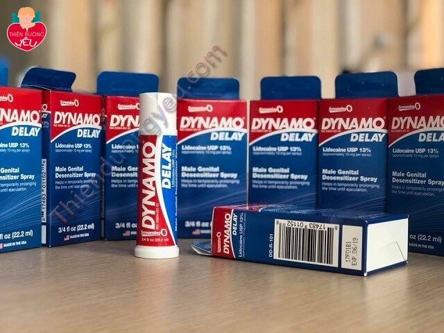 Dynamo Delay – Chai Thuốc Xịt Chống Xuất Tinh Sớm Hàng Đầu Tại Mỹ