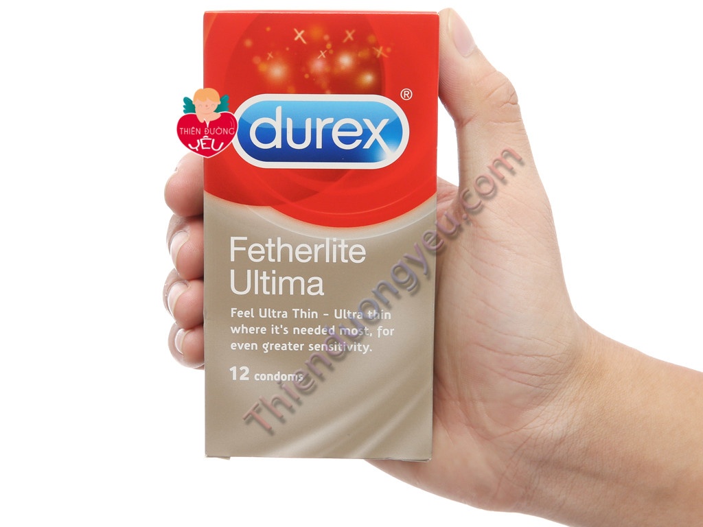 Hộp Bao cao su Durex Fetherlite Ultima Siêu mỏng 52mm