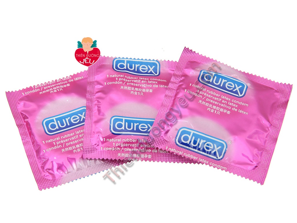 Hộp Bao Cao Su Durex Pleasuremax Gân Gai 3 Cái