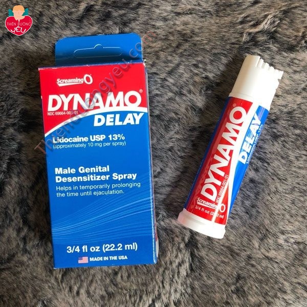 Dynamo Delay – Chai Thuốc Xịt Chống Xuất Tinh Sớm Hàng Đầu Tại Mỹ