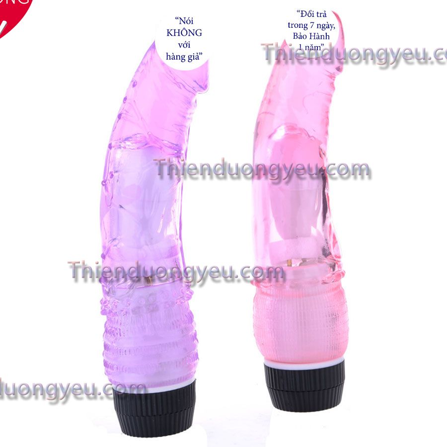 Dương Vật Giả Pin Rung Trong Suốt Cực Phê Cho Nàng