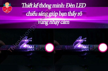 Dương Vật Giả Đa Năng Rung Thụt Kích Điểm G Cực Mạnh