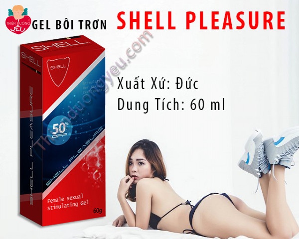 Gel Tăng Khoái Cảm Nữ Shell Pleasure Cao Cấp Chính Hãng Của Đức