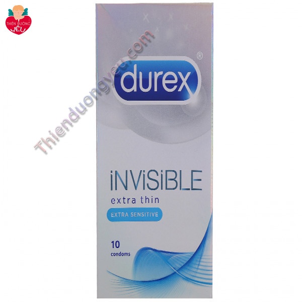 Hộp Bao Cao Su Durex Invisible 12 Cái Chính Hãng