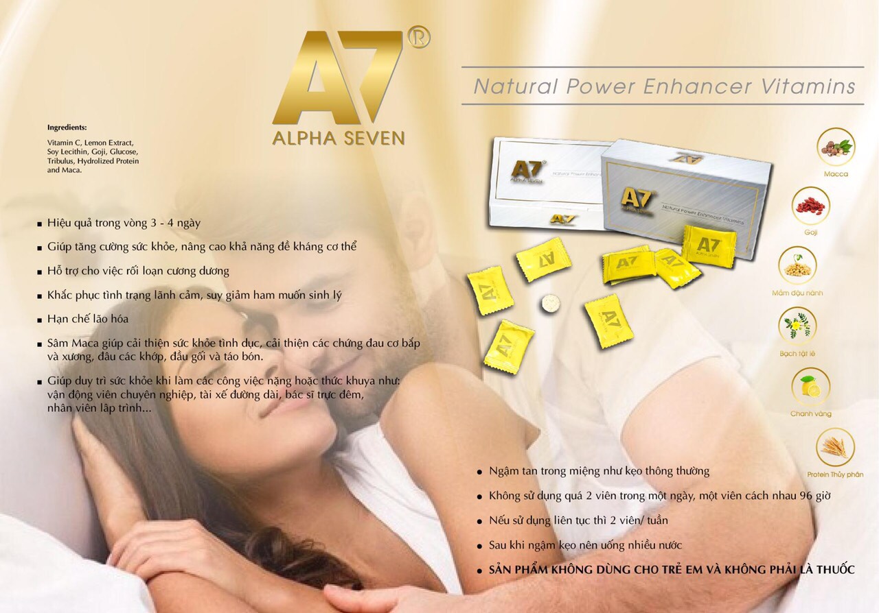 KẸO NGẬM CƯỜNG DƯƠNG ALPHA SEVEN A7