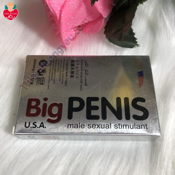 Thuốc Cường Dương Pigpenis Hộp 12 Viên USA