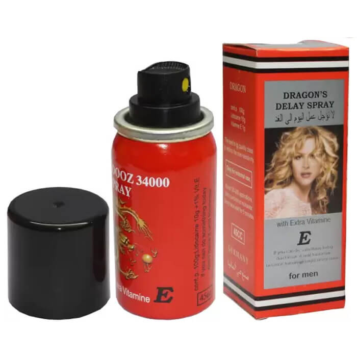 Xịt Chống Xuất Tinh Sớm, Chơi Lâu, Tăng Kích Cỡ SUPER DOOZ 44000 Dragon’s delay spray (Chai Xanh)