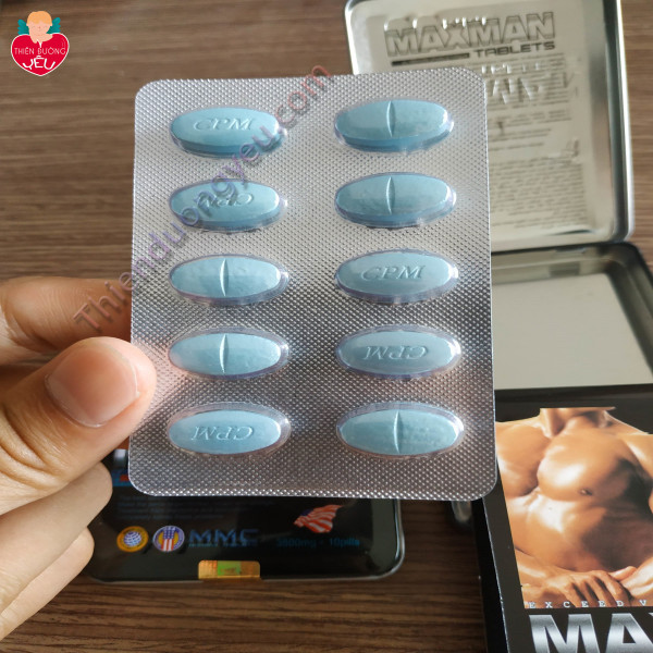 Thuốc Cường Dương MaxMan Chính hãng Kéo Dài Cuộc Yêu