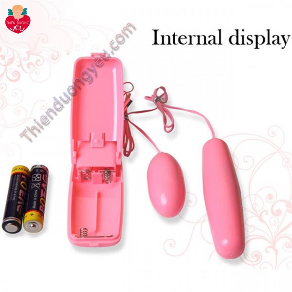 Trứng Rung Tình Yêu Trứng Trơn 2 Đầu Giá Rẻ Chế Độ  Massage Điểm Cực Mạnh