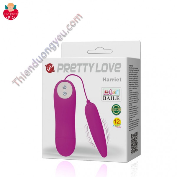 Trứng Pretty Love Harriet - Rug Cực Mạnh Với 12 Chế Độ Đa Năng