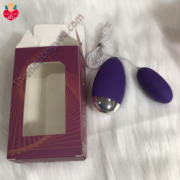 Trứng Rung Tình Yêu Chế Độ Rung 1 Đầu Massage Cực Mạnh 