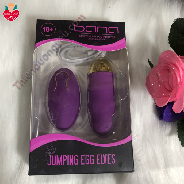 Trứng Rung Jungping EGG Elves Cảm Ứng Điều Khiển Từ xa
