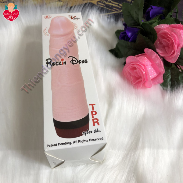 Dương Vật Giả Rockin Dong Rung Lắc Cực Phê Cho Nàng