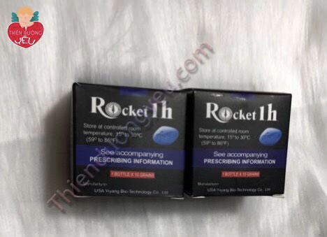 Thuốc Cường Dương Rocket 1h Hộp Vuông 10 Viên