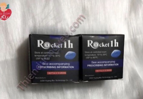 Thuốc Cường Dương Rocket 1h Hộp Vuông 10 Viên